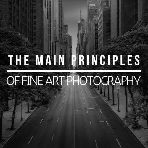 Main fine art photography principles